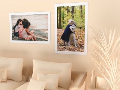 Mettez en valeur vos images avec notre contre collage 50x75 sur dibond 3mm et papier mat.